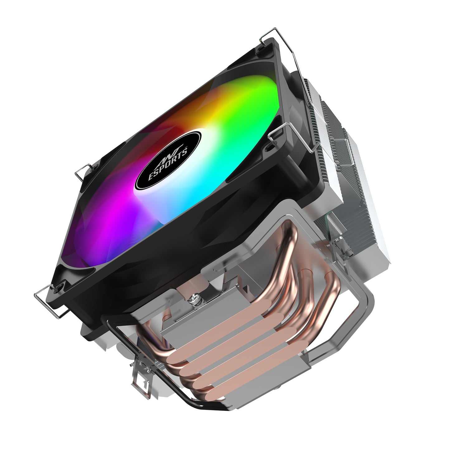Ant Esports ICE-C400 Rainbow 120mm ARGB AM5/LGA1851 Black CPU Air Cooler