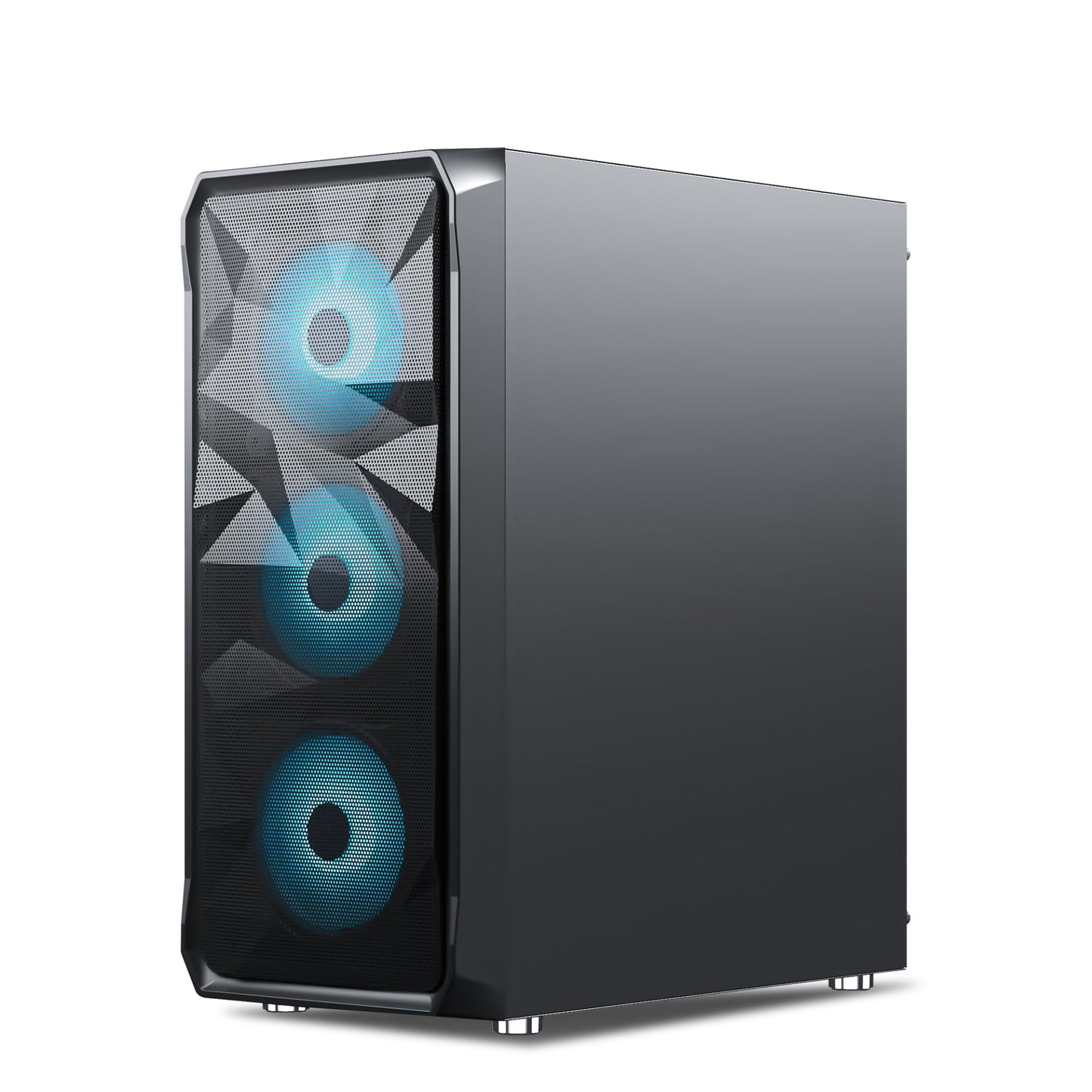 Ant Esports ICE-112 Mid Tower (ATX/M-ATX/ITX) Gaming Cabinet Black 4x120mm Fans
