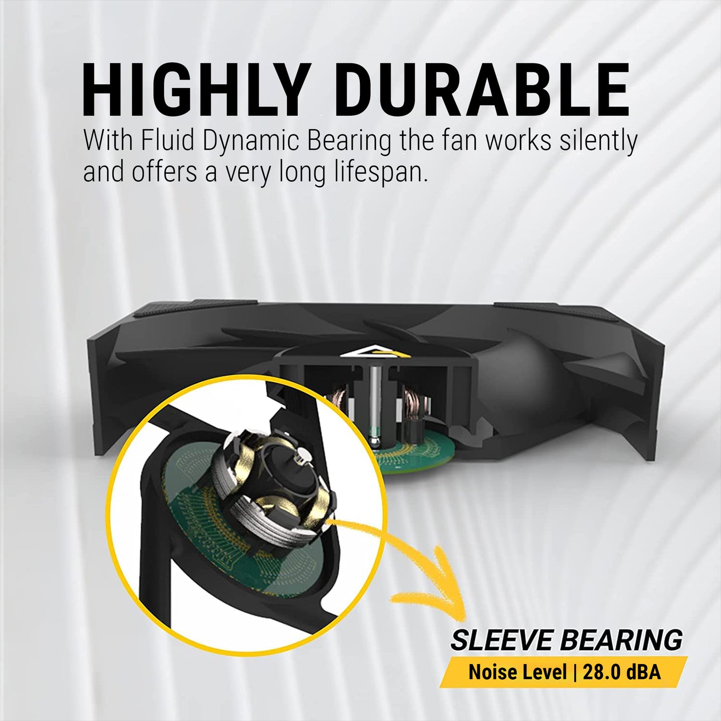 Ant Esports CarbonFlow 120mm Black Case Fan