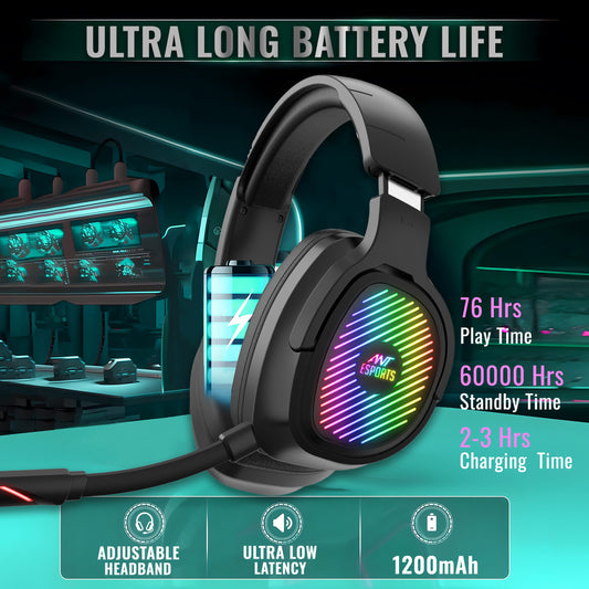Ant Esports Stealth 10 RGB Wireless Gaming Headset