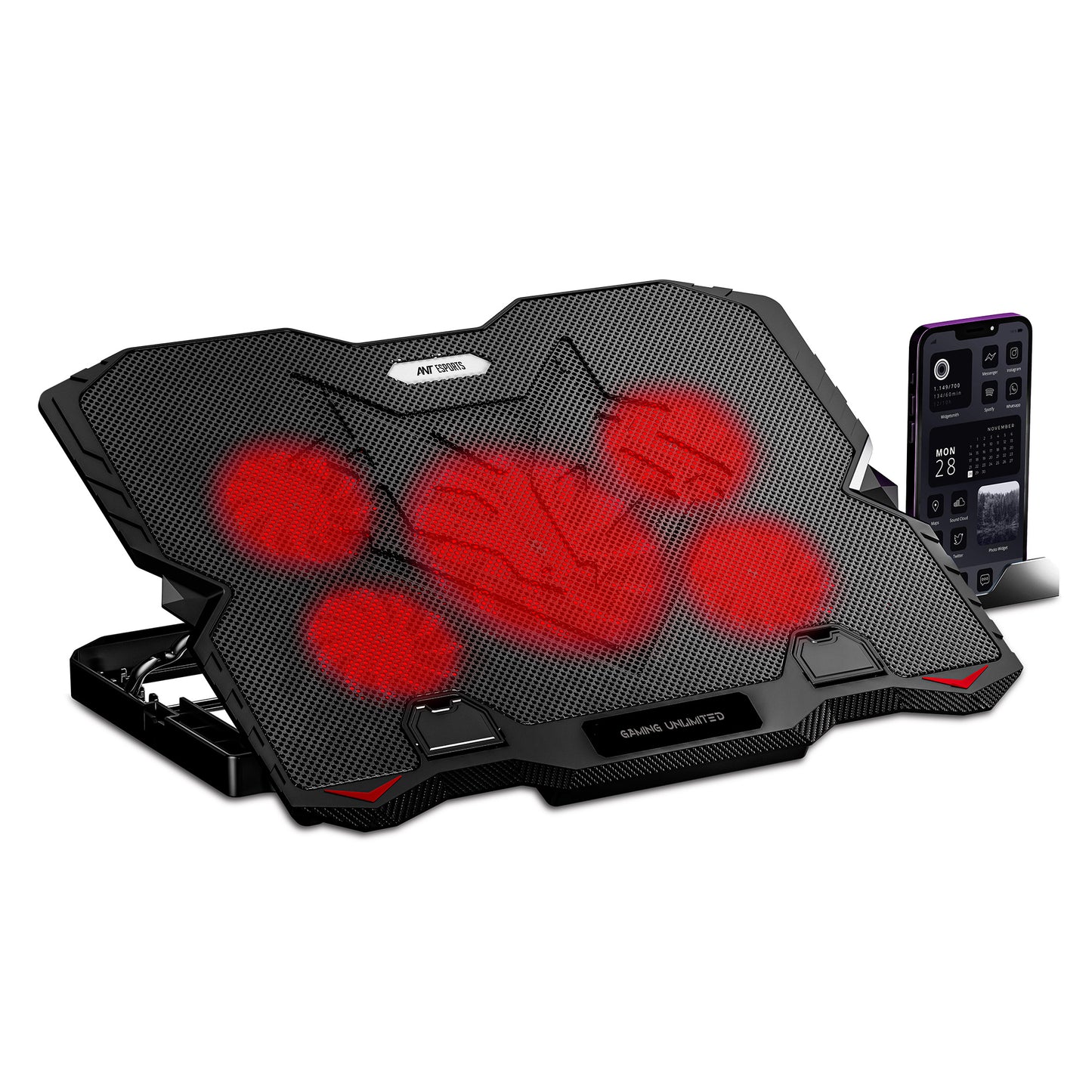 Ant Esports NC190 Gaming Notebook Cooler Black