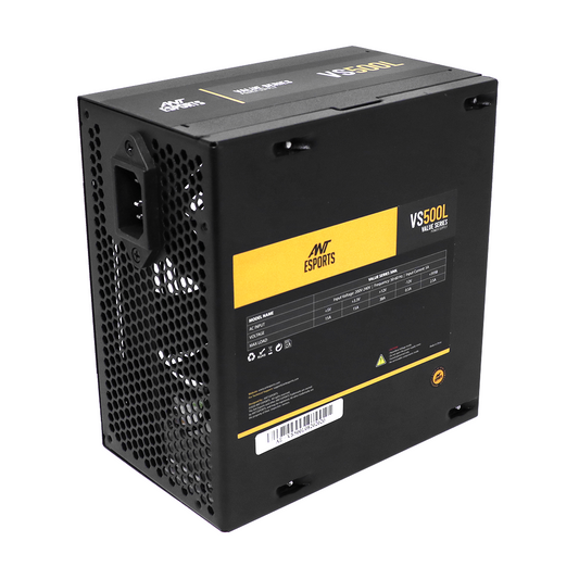 Ant Esports VS500L Value Series 500W Black Power Supply