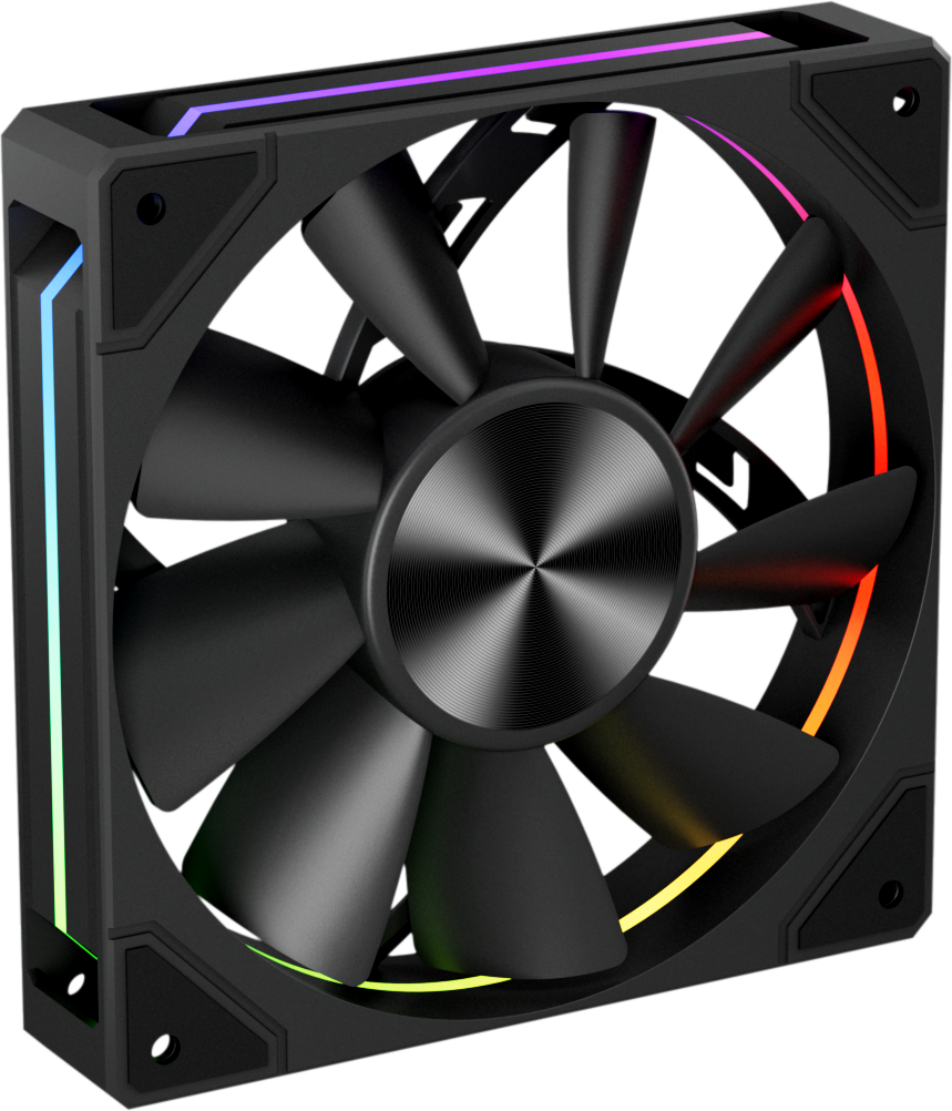 Ant Esports Glacius-360D 360mm ARGB AM5/LGA1851 Black AIO Liquid Cooler with display