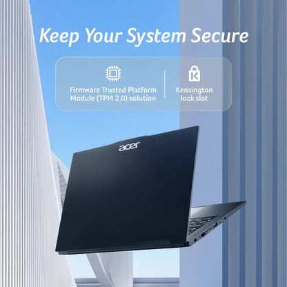 Acer TravelLite Smart FHD TL04-51M Laptop, Intel Core i5 1334u 8GB Ram / 512GB NVMe SSD/Windows 11 / 14 Inch / 1 Year Brand Warranty
