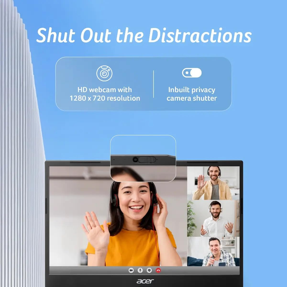 Acer TravelLite Smart FHD TL04-51M Laptop, Intel Core i5 1334u 8GB Ram / 512GB NVMe SSD/Windows 11 / 14 Inch / 1 Year Brand Warranty