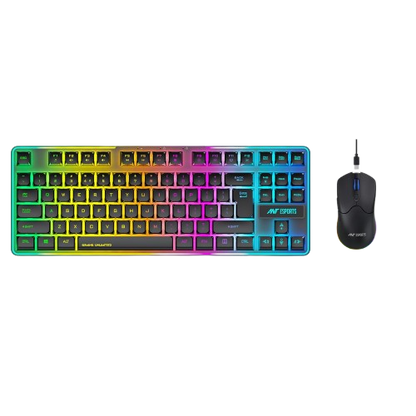 Ant Esports KM730 Pro Gaming Wireless TKL Keyboard Mouse Combo