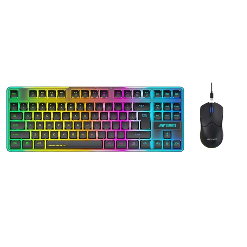 Ant Esports KM730 Pro Gaming Wireless TKL Keyboard Mouse Combo