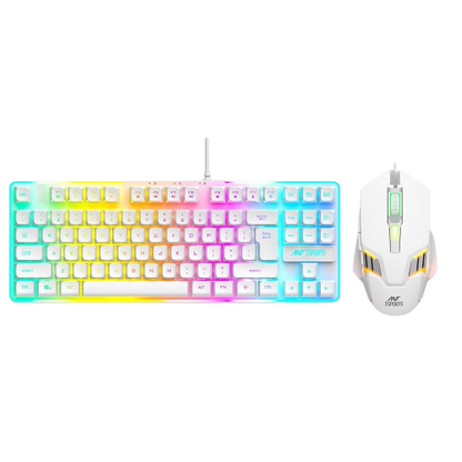 Ant Esports MK710 V2 Membrane TKL Wired Gaming Keyboard Mouse Combo