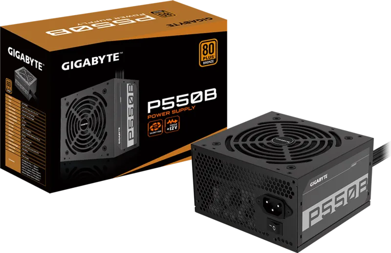 Gigabyte P550B 550 Watt 80 Plus Bronze SMPS