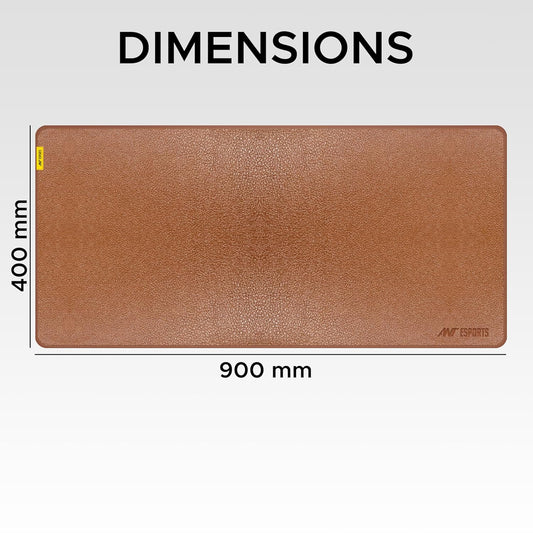 Ant Esports Glorious Leather Mouse Pad/Desk Pad Protector 900×400×3MM | PU Leather