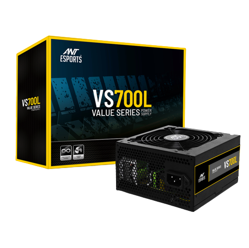 Ant Esports VS700L Value Series 750W Black Power Supply