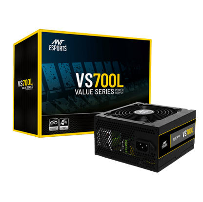 Ant Esports VS700L Value Series 750W Black Power Supply