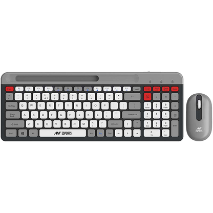 Ant Esports WKM22 Wireless Keyboard and Mouse – Grey