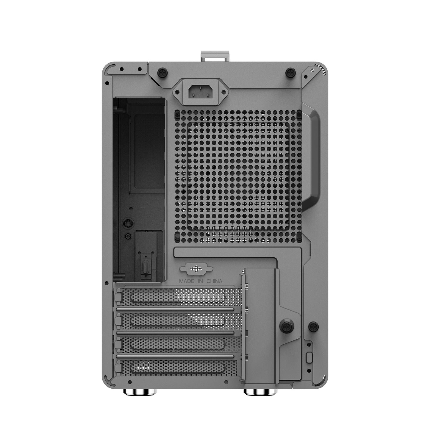 Ant Esports Box C Air Mini Tower Micro-ATX, Mini-ITX Grey Cabinet 120mm Fan