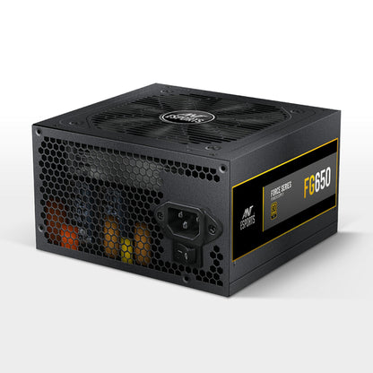 Ant Esports FG650 Force 650W 80+Gold Black Power Supply