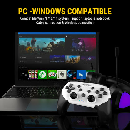 Ant Esports GP320 Wireless Black Grey Gamepad