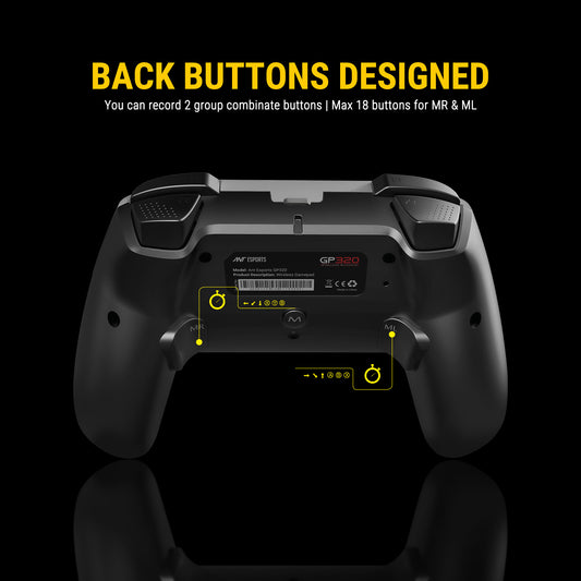 Ant Esports GP320 Wireless Black Grey Gamepad