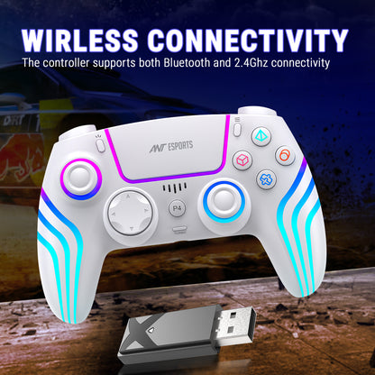 Ant Esports GP400 Wireless White Gamepad
