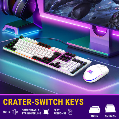 Ant Esports KM1610 RGB Gaming Keyboard and Mouse Combo
