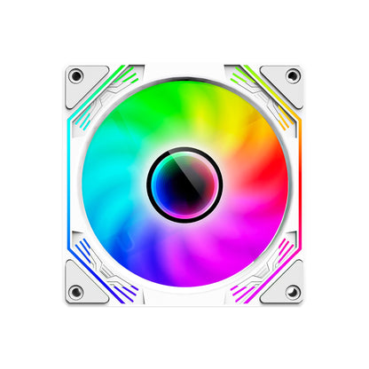 Ant Esports Sciflow 3x120mm ARGB White Case Fan Kit