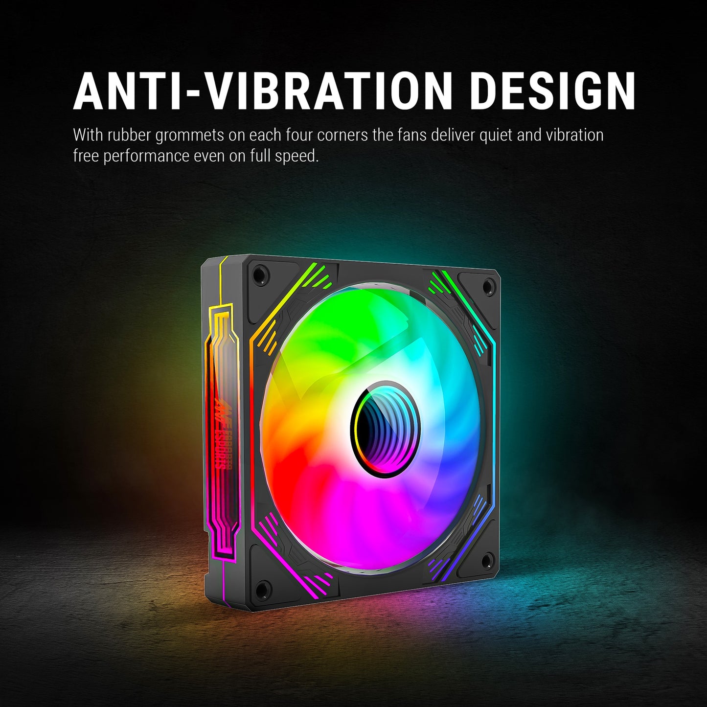 Ant Esports Sciflow 120mm ARGB Black Case Fan