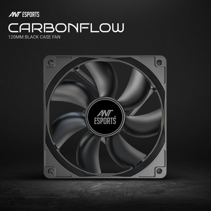 Ant Esports CarbonFlow 120mm Black Case Fan