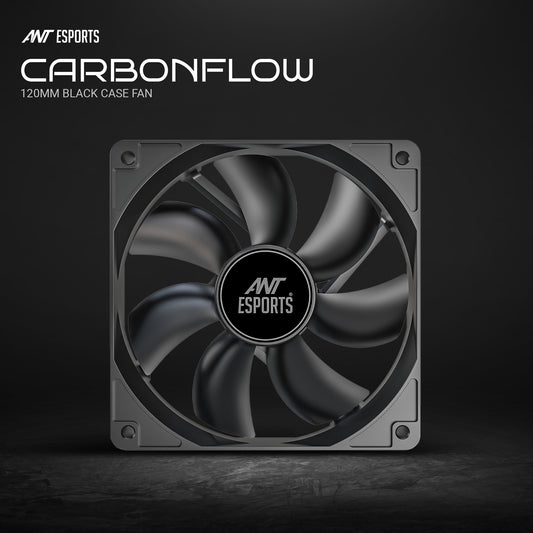 Ant Esports CarbonFlow 120mm Black Case Fan