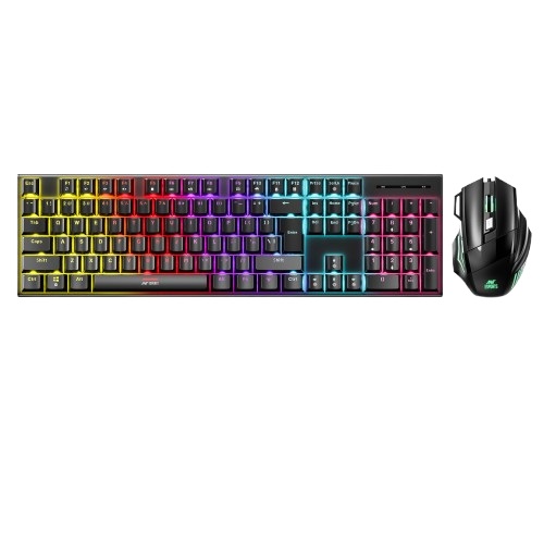 Ant Esports Thunder 30 Wired Mechanical Keyboard & Mouse Gaming Combo (Red Switches) - Black (R-41179400)