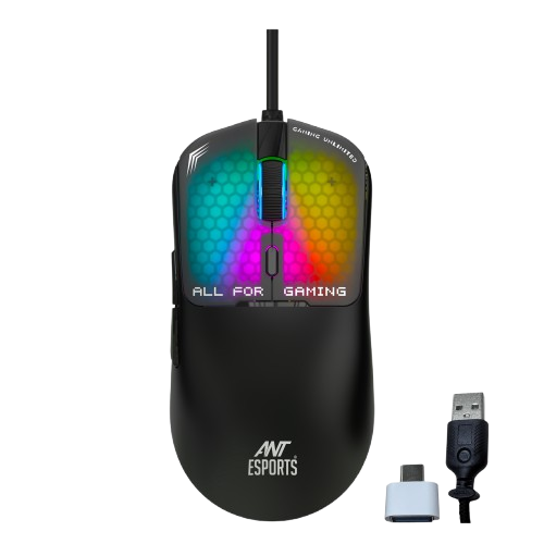 Ant Esports Virtus100 Wired Gaming Mouse 12800DPI