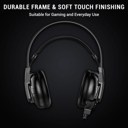 Ant Esports H525 Pro RGB Gaming Headset Gaming Over Ear Wired Headphones with Mic