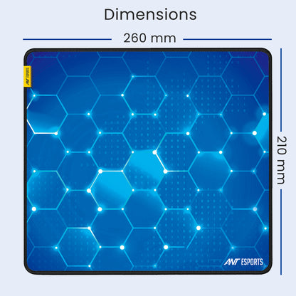 Ant Esports Hexa Mouse Pad 260X210X3mm Anti-fray Stitching