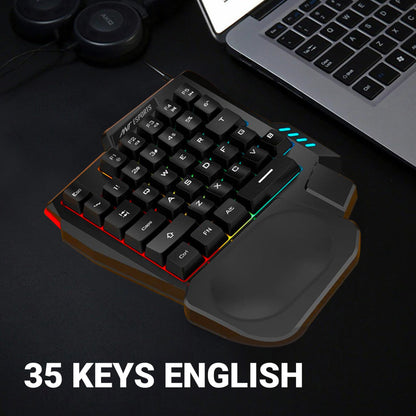 Ant Esports MK1001 One Handed RGB Gaming Keyboard