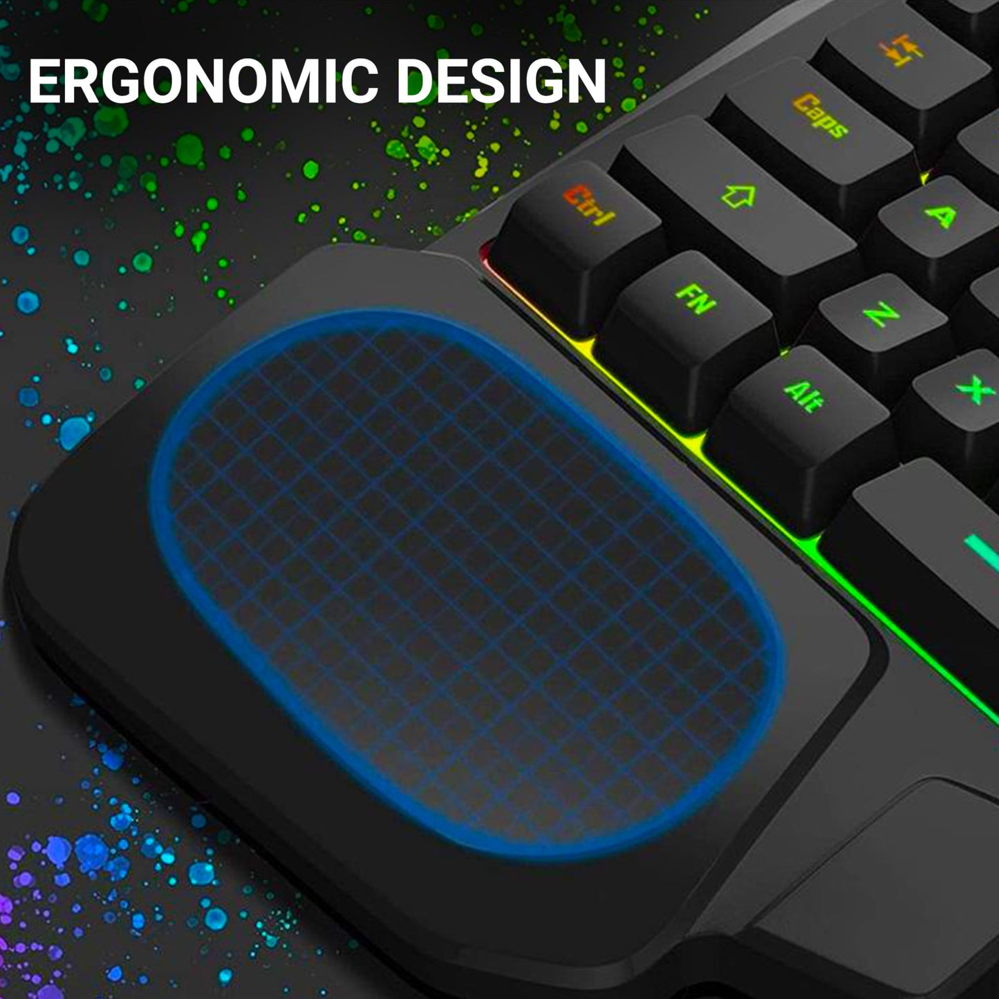 Ant Esports MK1001 One Handed RGB Gaming Keyboard