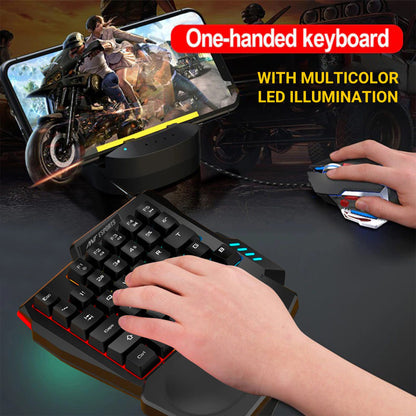Ant Esports MK1001 One Handed RGB Gaming Keyboard