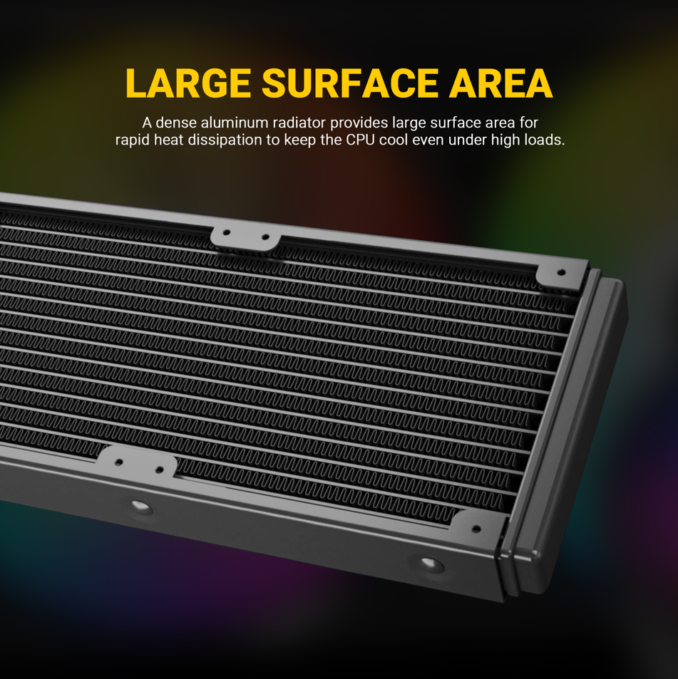 Ant Esports ICE-240 ARGB CPU Liquid Cooler