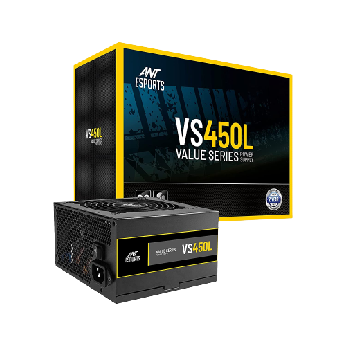 Ant Esports VS450L Value Series 450W Black Power Supply