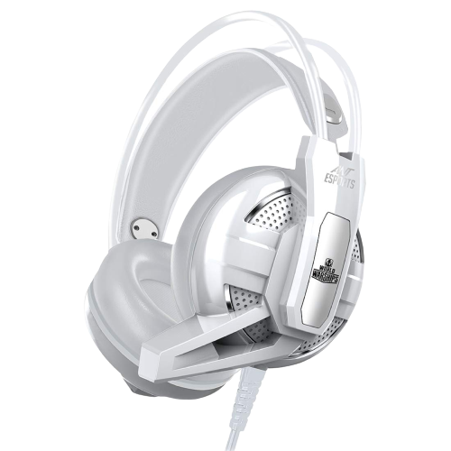Ant Esports H520W Wired White Gaming Headset 50mm Drivers