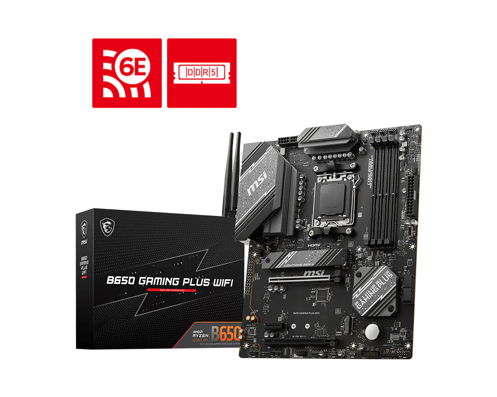 MSI B650 Gaming Plus WIFI ATX Motherboard