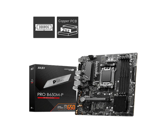 MSI Pro B650M-P M-ATX Motherboard