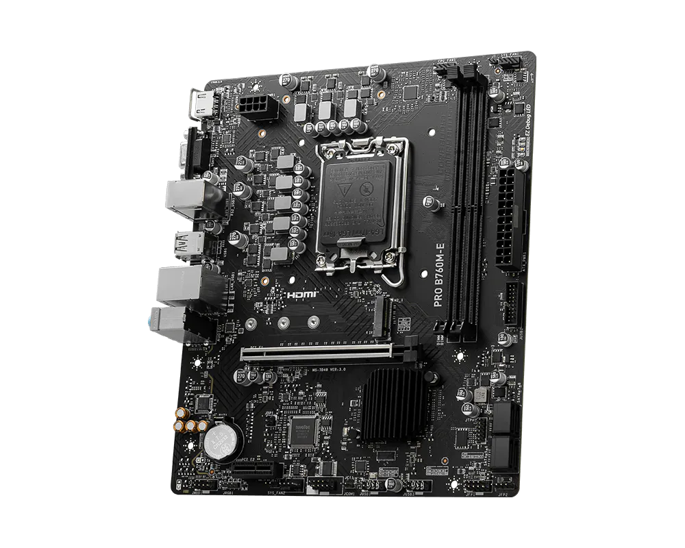 MSI Pro B760M-E DDR4 Motherboard