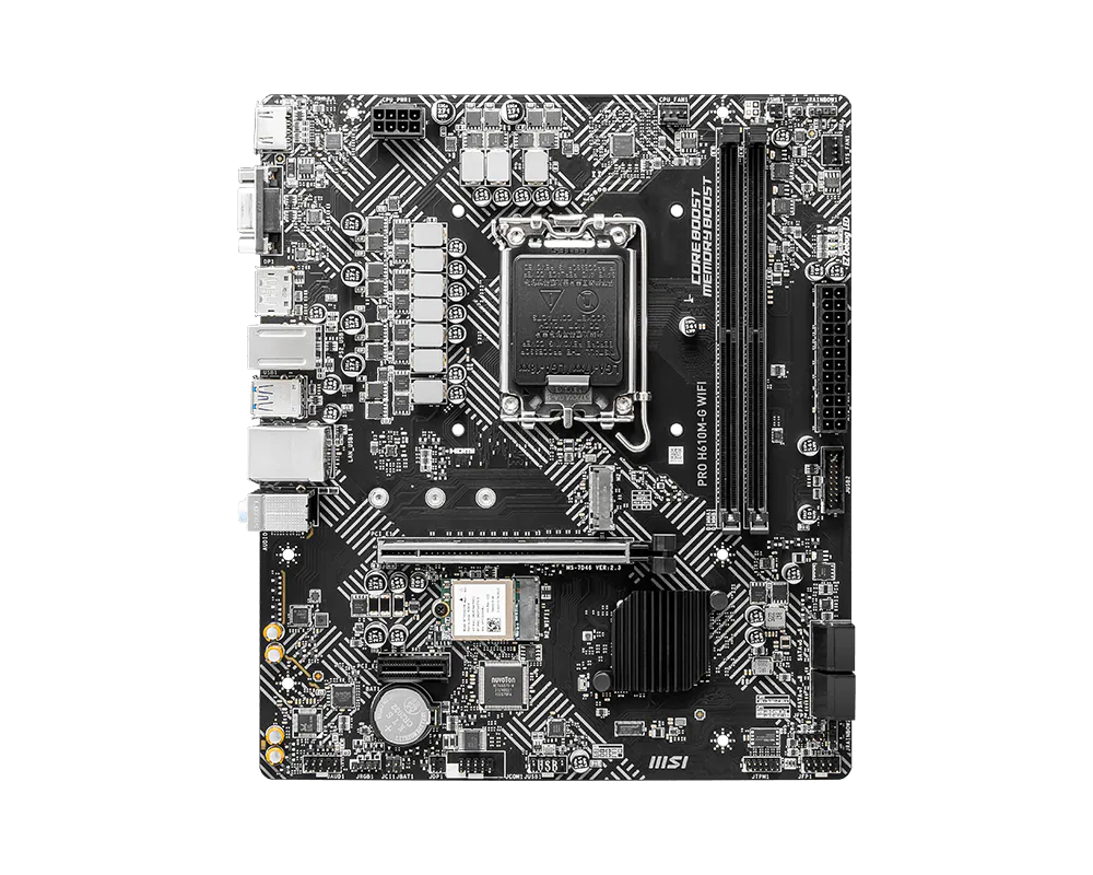 MSI Pro H610M-G WIFI Motherboard