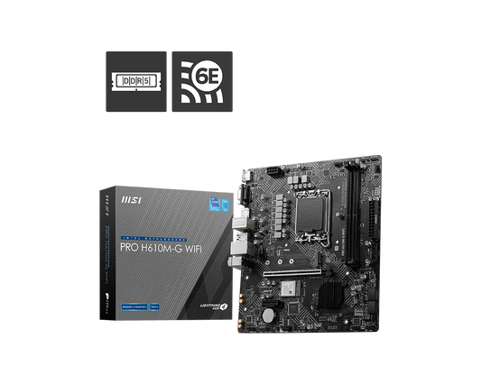 MSI Pro H610M-G WIFI Motherboard