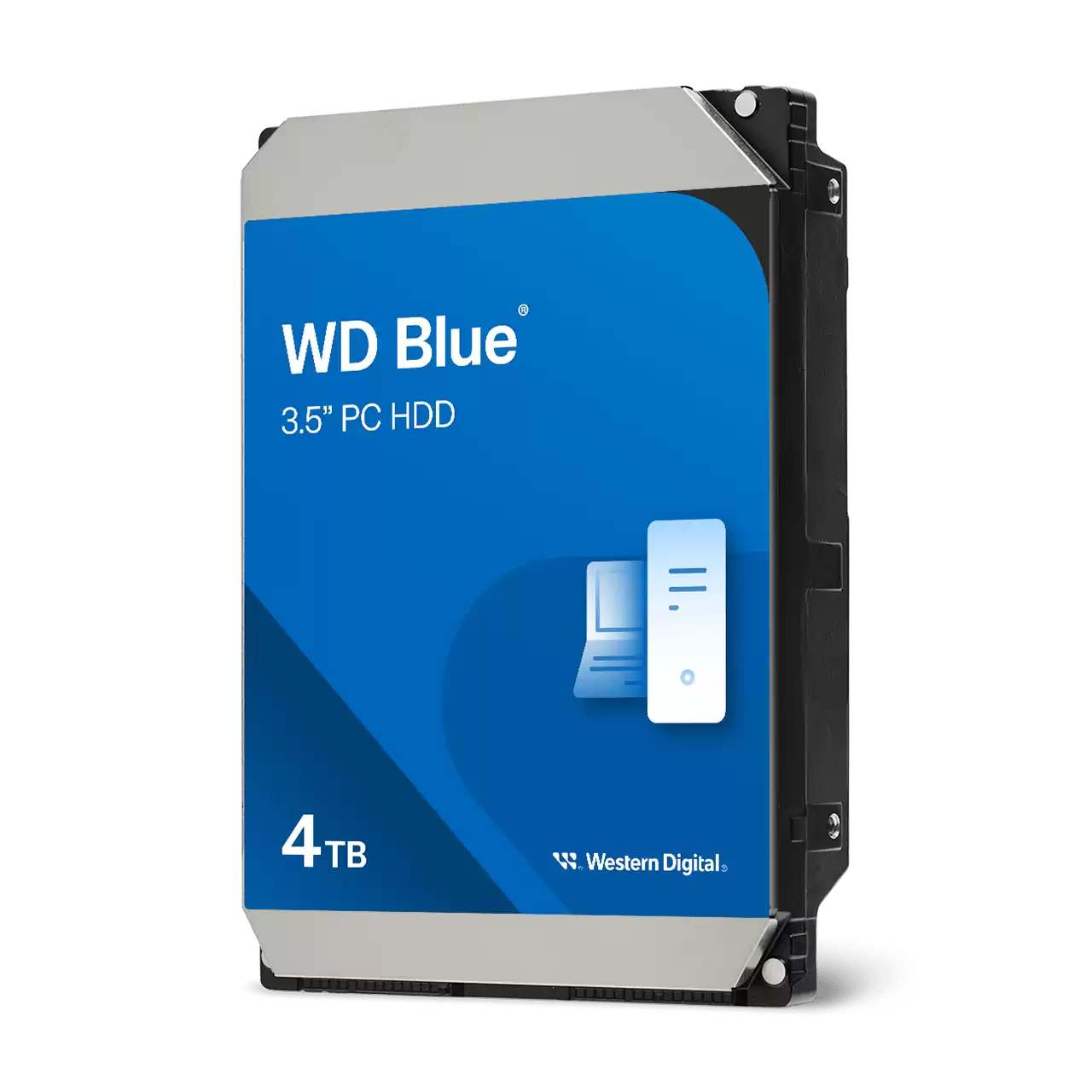 WD Blue PC Desktop Hard Drive - 4TB