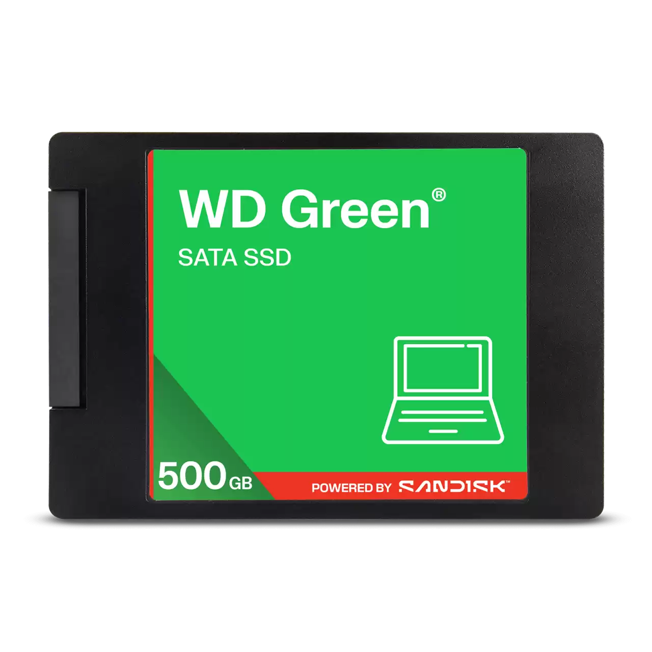 WD Green SATA SSD 2.5"/7mm cased - 500GB, 2.5-Inch